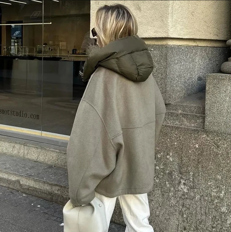 Alina Damenjacke | Lässige lockere Jacke aus weichem und strapazierfähigem Material