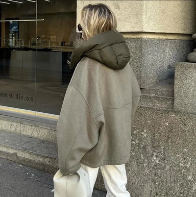 Alina Damenjacke | Lässige lockere Jacke aus weichem und strapazierfähigem Material