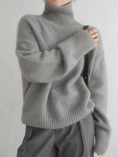 Snuggle - Lässiger Rollkragenpullover
