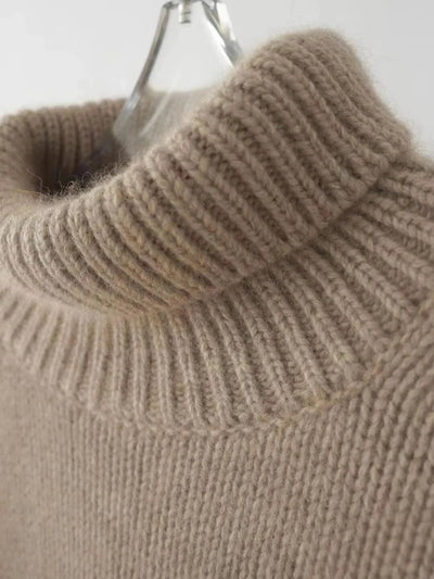 Snuggle - Lässiger Rollkragenpullover