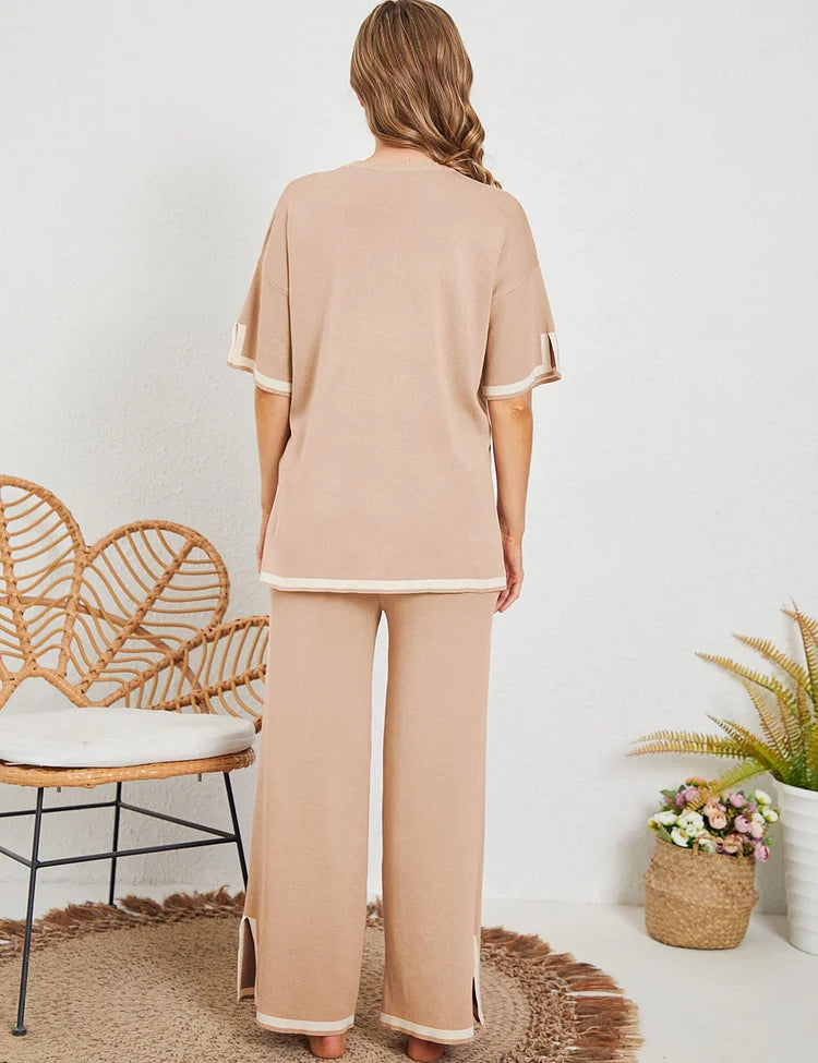 Amy™ | Elastic Knitted Lounge Set 