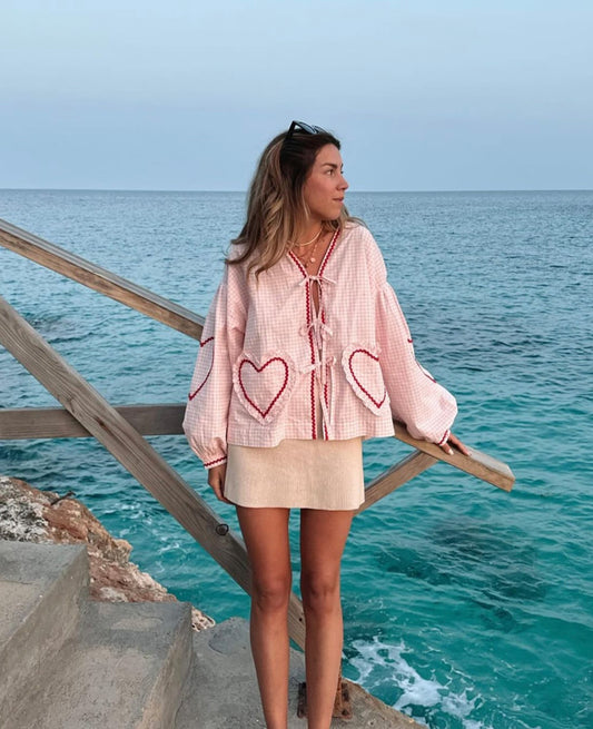 Iris™ - Heart Cardigan