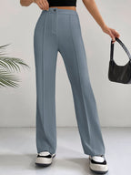Marissa™ – Stilvolle Biesenhose mit hoher Taille
