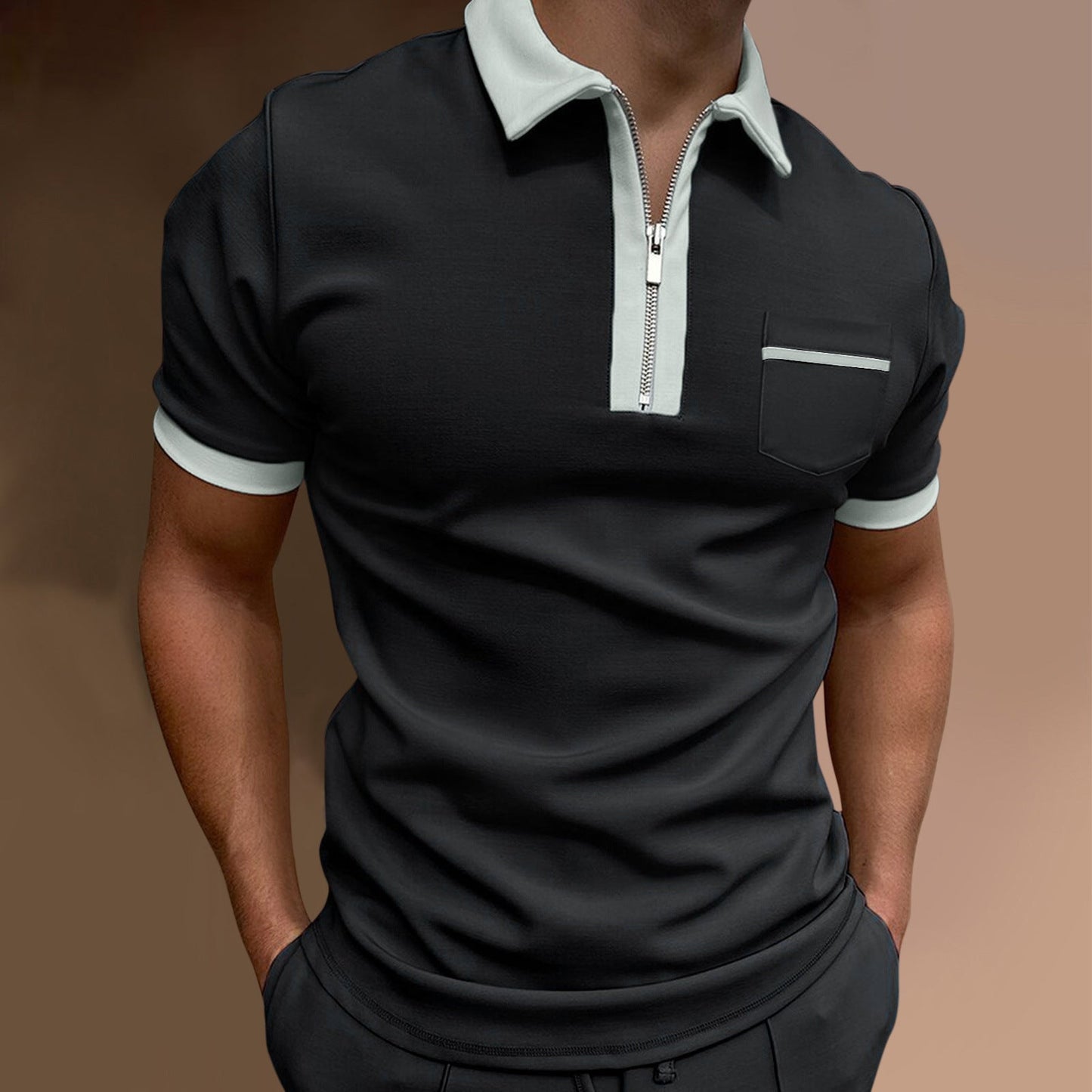 Monclero™ Polo – SlimFit-T-Shirt