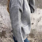 Evelyn | Comfortabele Zip-Strickjacket