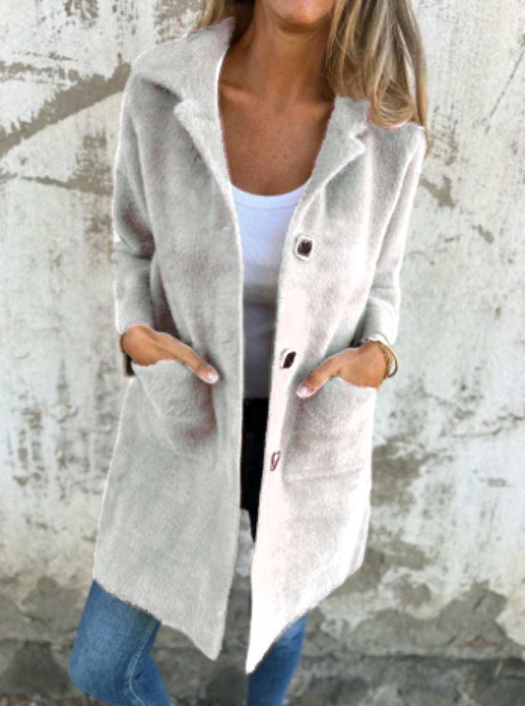 Marcia - Casual jas met revers