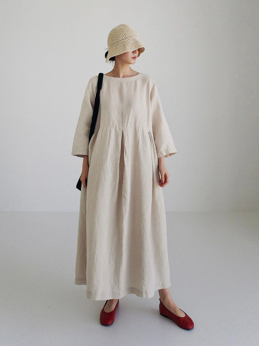 Jessica™ | Elegantes Kleid mit Taschen 