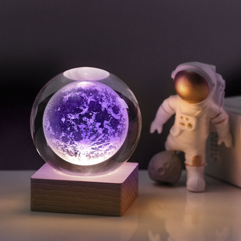 Galaxy Crystal Sphere™ | 3D-Galaxie-LED-Nachtlampe 