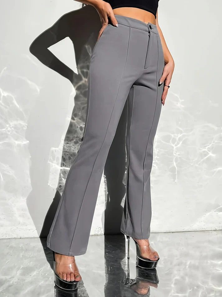 Marissa™ – Stilvolle Biesenhose mit hoher Taille