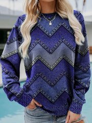 EVA – GEOMETRISCHES KASCHMIR-SWEATSHIRT