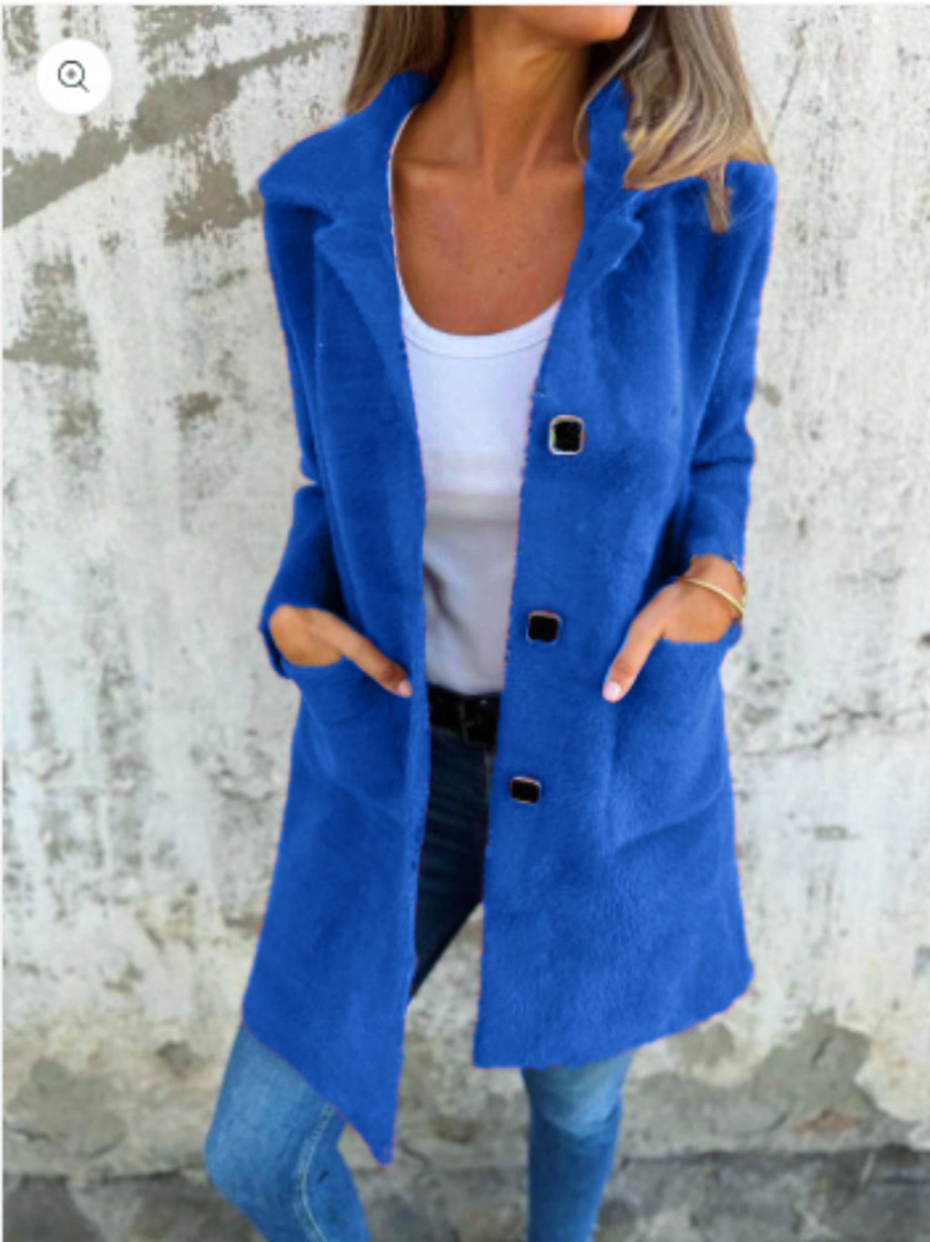 Marcia - Casual jas met revers