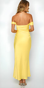 Priya™ | Elegantes schulterfreies Kleid