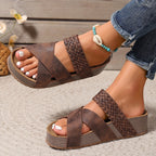 Martine™ orthopedic leather sandals, made of high-quality material
