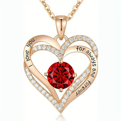 HeartLove™ | Ruby Necklace | Present box