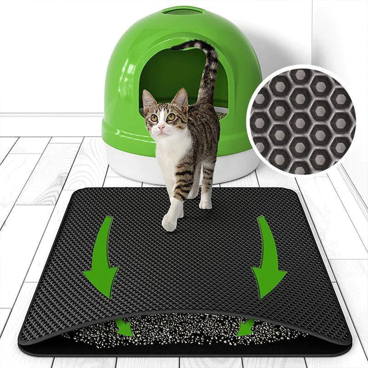 Purrfect Litter Mat™ | Kattenbakmat voor Schone Vloeren