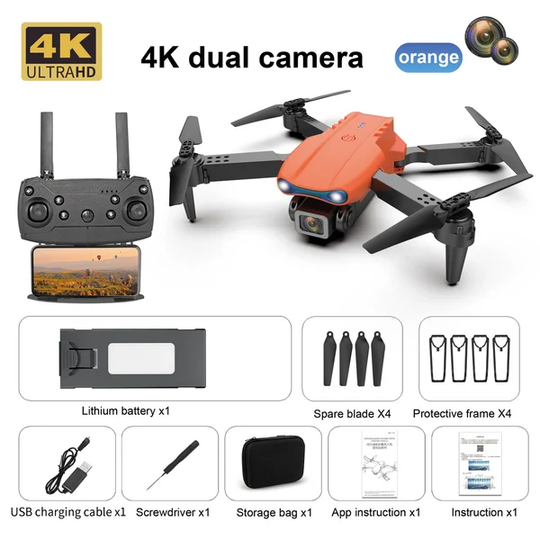 Dronama Pro™ | Drone met 4K UHD-Camera oranje2