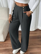 Isa | High Waist Trousers