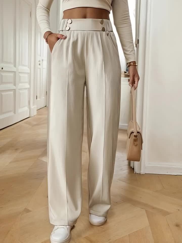 Isa | Hose mit hoher Taille