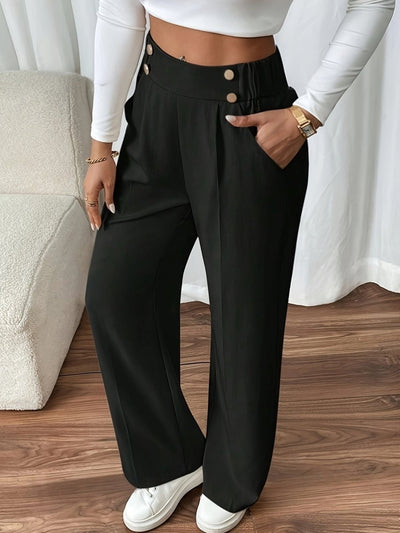 Isa | Hoge Taille Pantalon