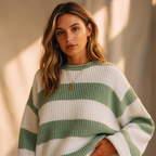 Maud | Gestreifter Pullover 