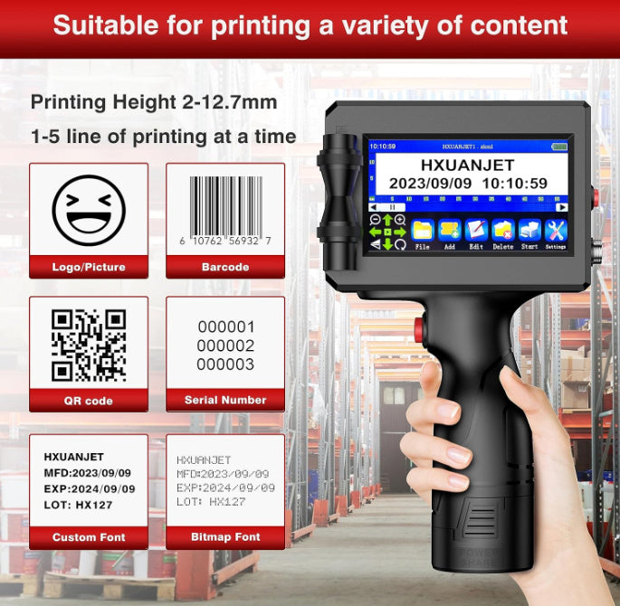 Digital Automatic Handheld Printer