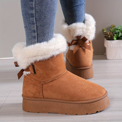 Enkellaarsjes | Dames Laarzen met Faux Fur Voering en Luxe Details