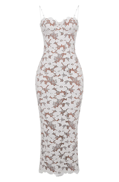 Ralyna™ - Pearl Blossom Maxi Jurk