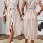 Sophie | Pinstripe Dress