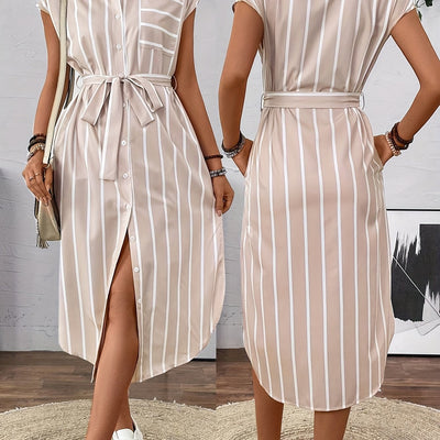 Sophie | Pinstripe Dress