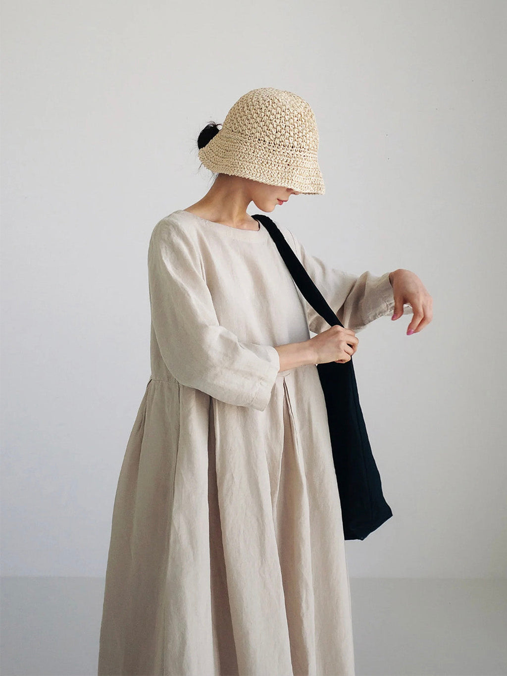 Jessica™ | Elegantes Kleid mit Taschen 