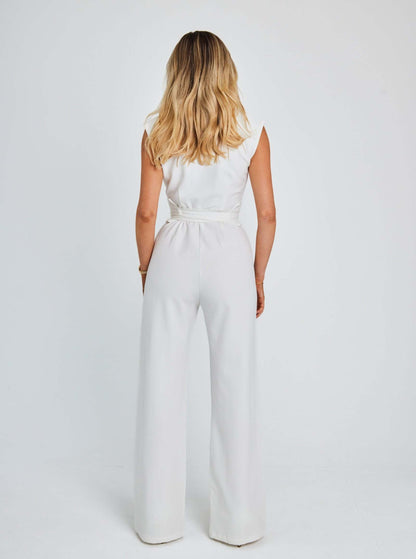 Estria™ | Sleeveless wide leg jumpsuit 2024