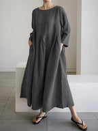 Jessica™ | Elegantes Kleid mit Taschen 