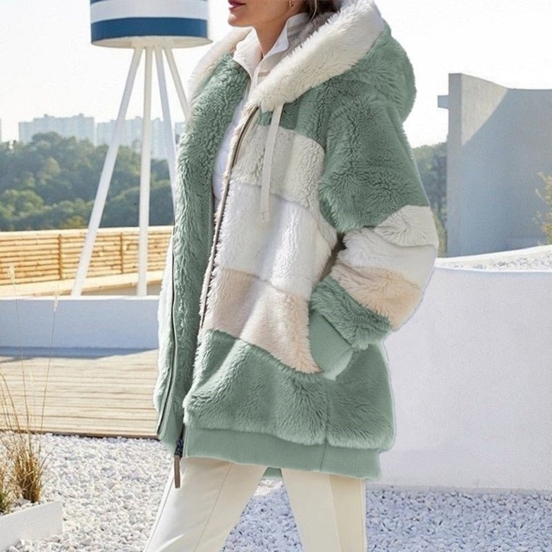 Diana™ | Winter Oversized Hooded Vest