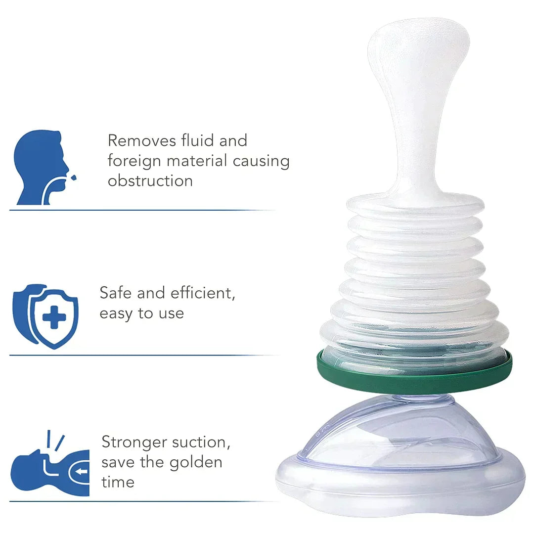 Anti-Choking Device - SafeBreath - Emergency Response - Simple &amp; Effective