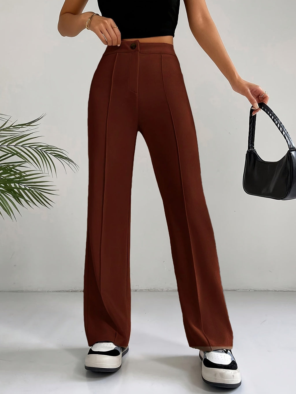 Marissa™ – Stilvolle Biesenhose mit hoher Taille