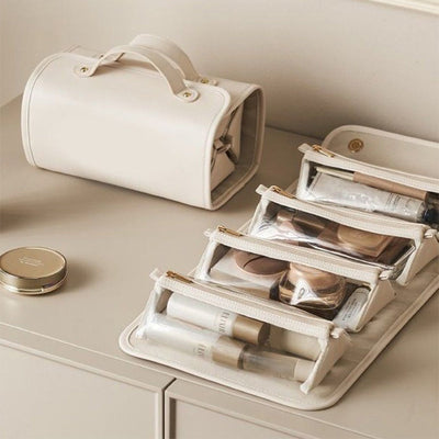 ELENA – Luxe Opvouwbare Make-up Organizer met Compartimenten