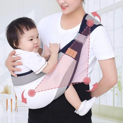 Nestléna™ – Comfortabele Baby Draagzak voor Elke Dag