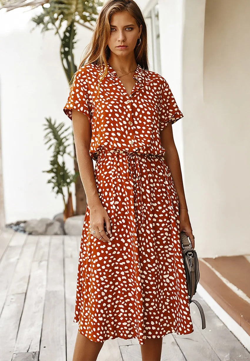 Claire – Das Midikleid, das sich mit Ihnen bewegt 