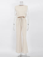 Leinen-Set Hose + Top - Co-ord Set