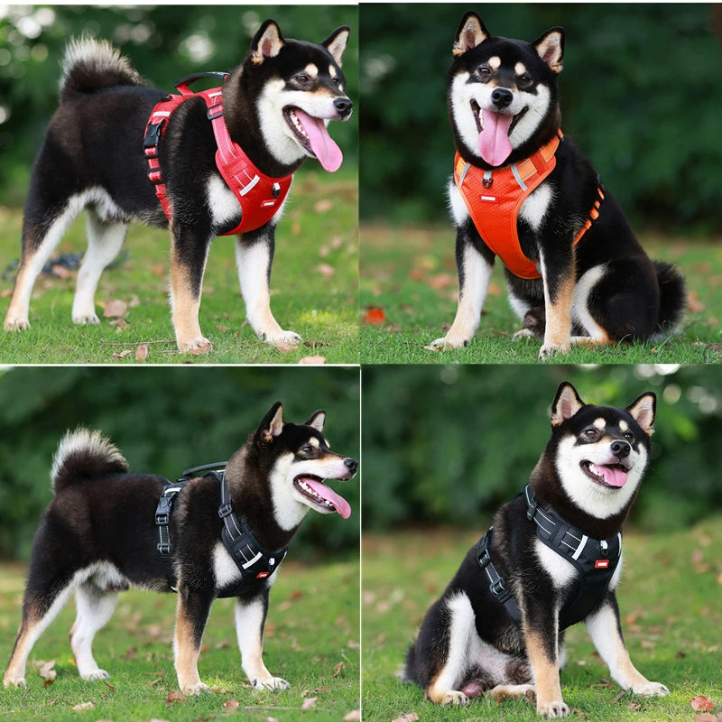 SafePet™ | Reflective Anti-Stick Dog Harness (50% Holiday Discount)