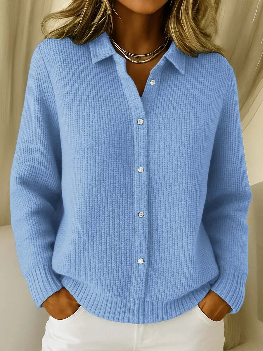 Nivra | Knitted Sweater with Collar