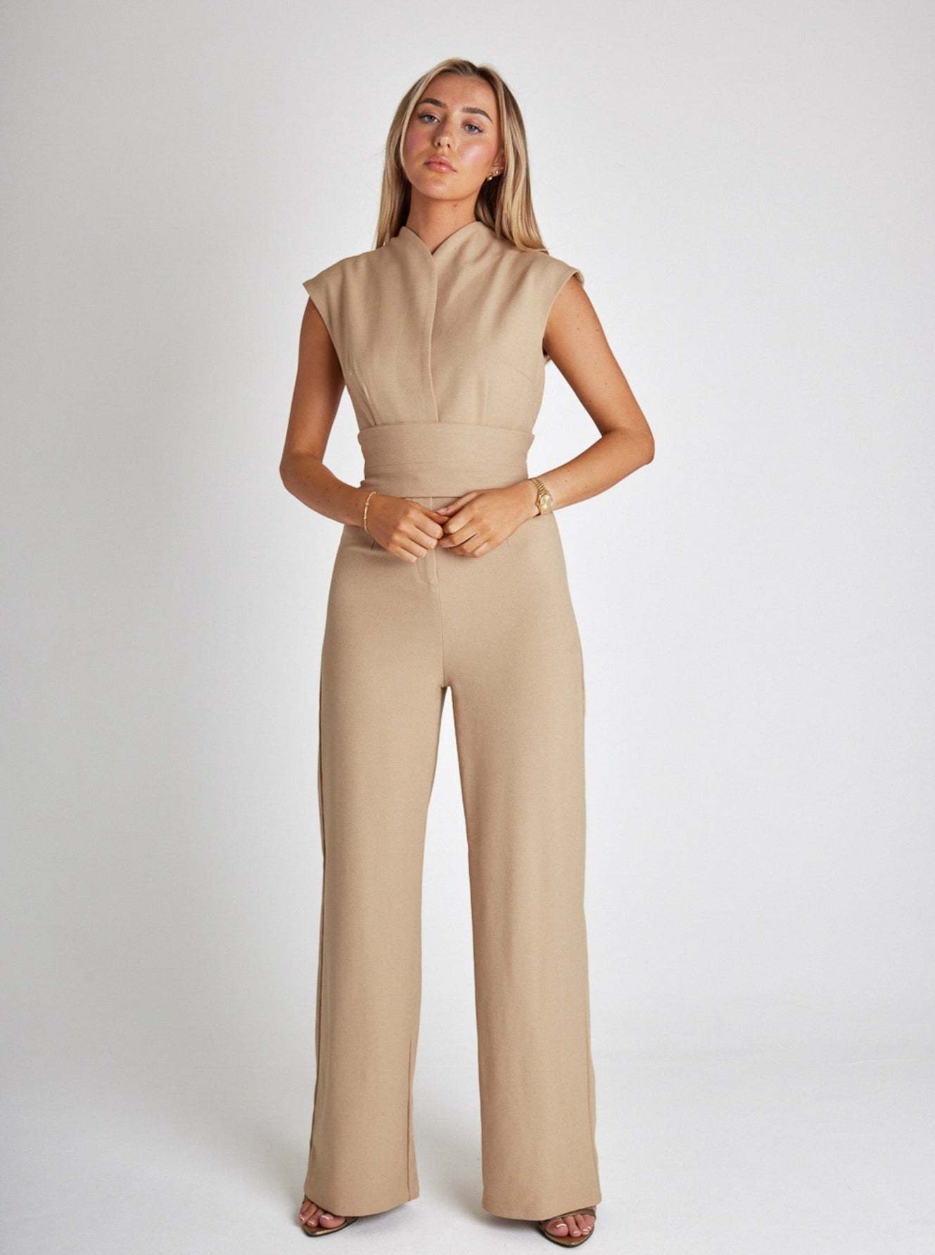 Estria™ | Sleeveless wide leg jumpsuit 2024