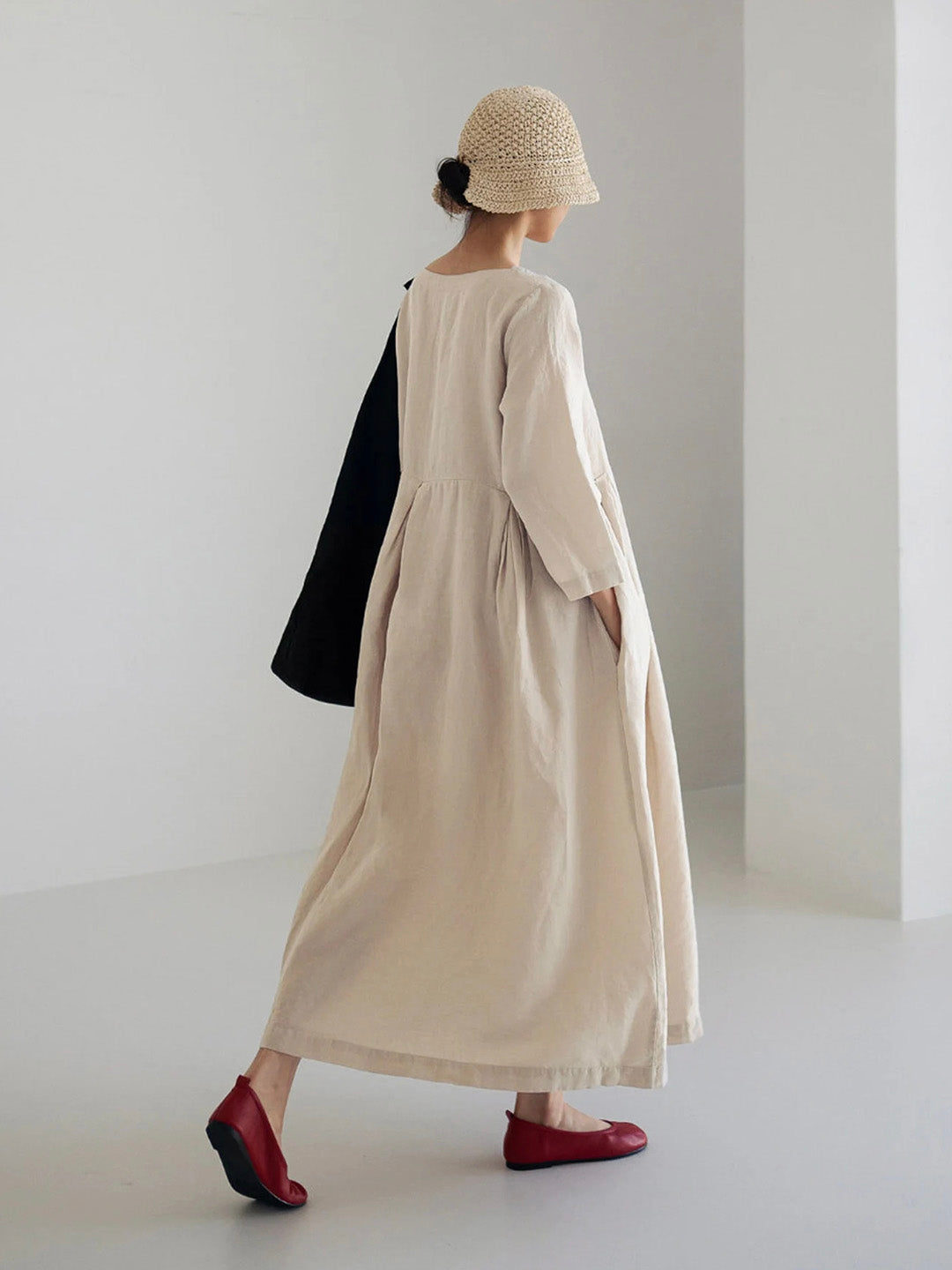 Jessica™ | Elegante jurk met zakken