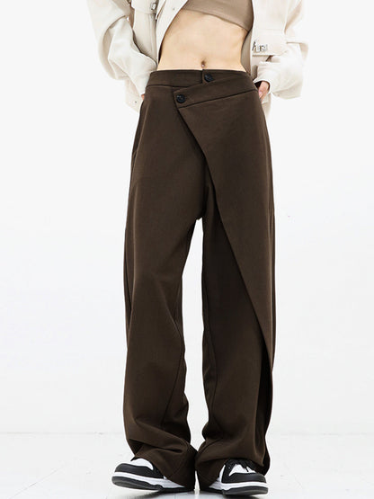 ANNA - Asymmetric Baggy Pants