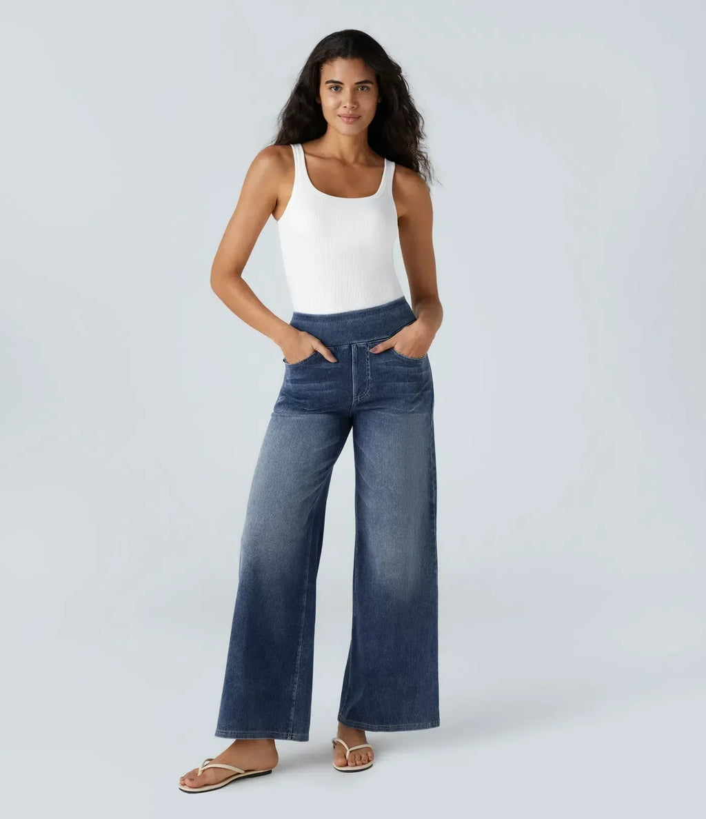 Eva | Comfortable &amp; Stretchy High-Waisted Pants