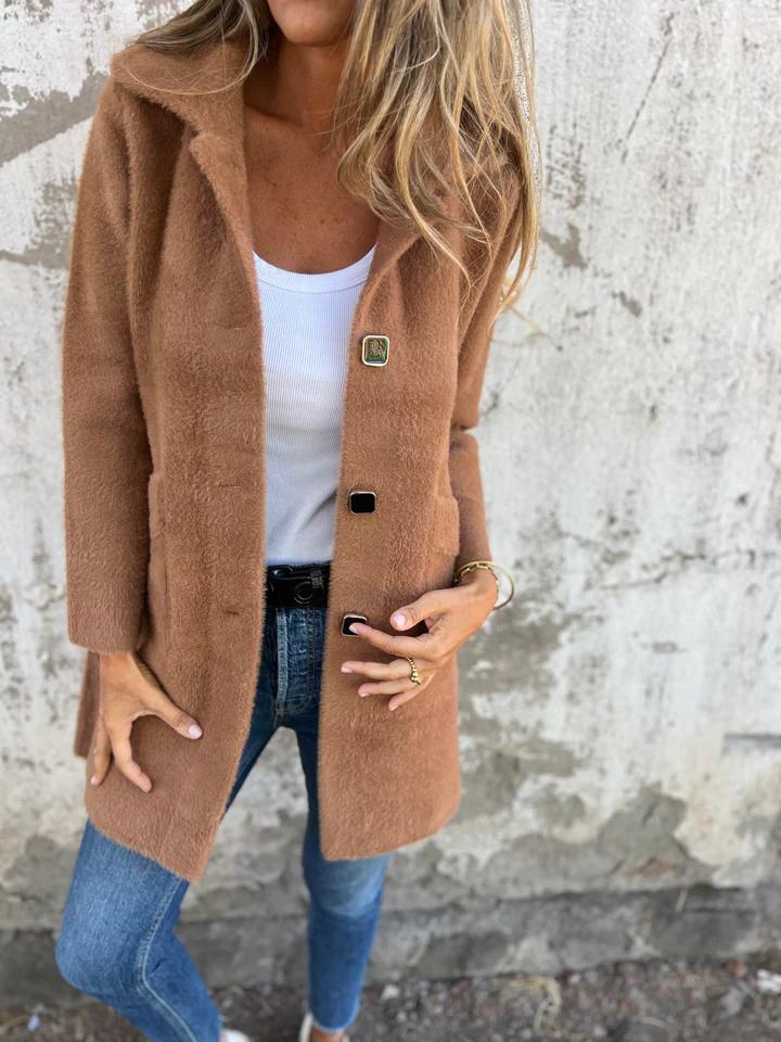 Marcia - Casual jas met revers