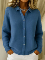 Nivra | Knitted Sweater with Collar