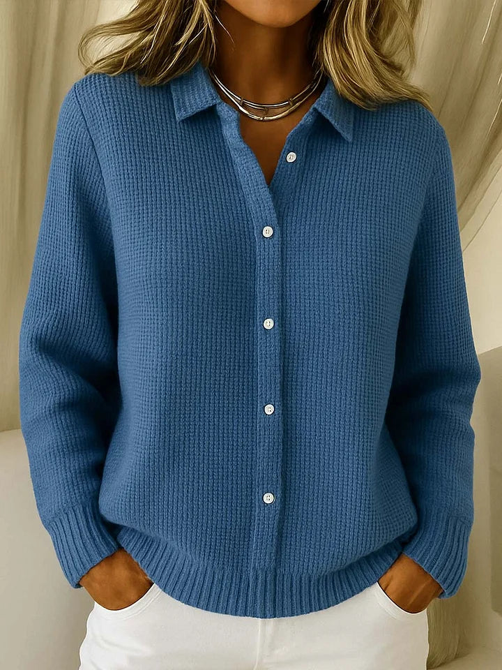 Nina | Knitted Sweater with Collar