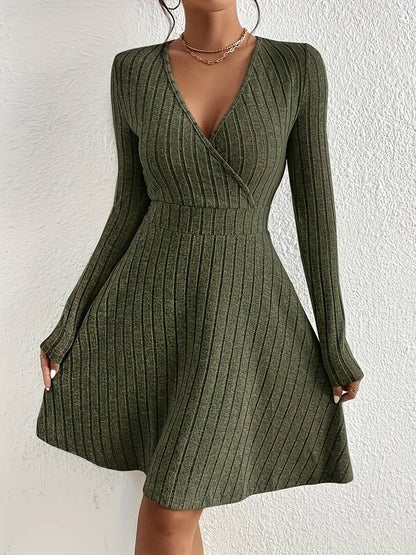 Zarelle - Women's Long Sleeve Dress 