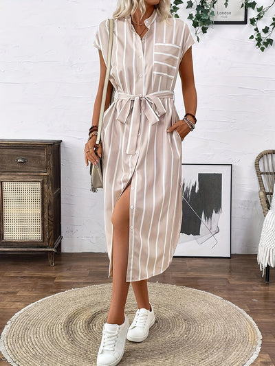 Sophie | Pinstripe Dress